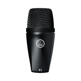 P2 - Black - High-performance dynamic bass microphone - Hero