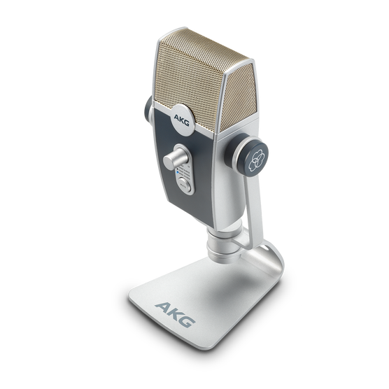 AKG Lyra - Silver - Ultra-HD Multimode USB Microphone  - Detailshot 3