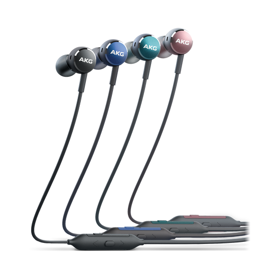 AKG Y100 Wireless - Blue - Wireless in-ear headphones - Detailshot 1