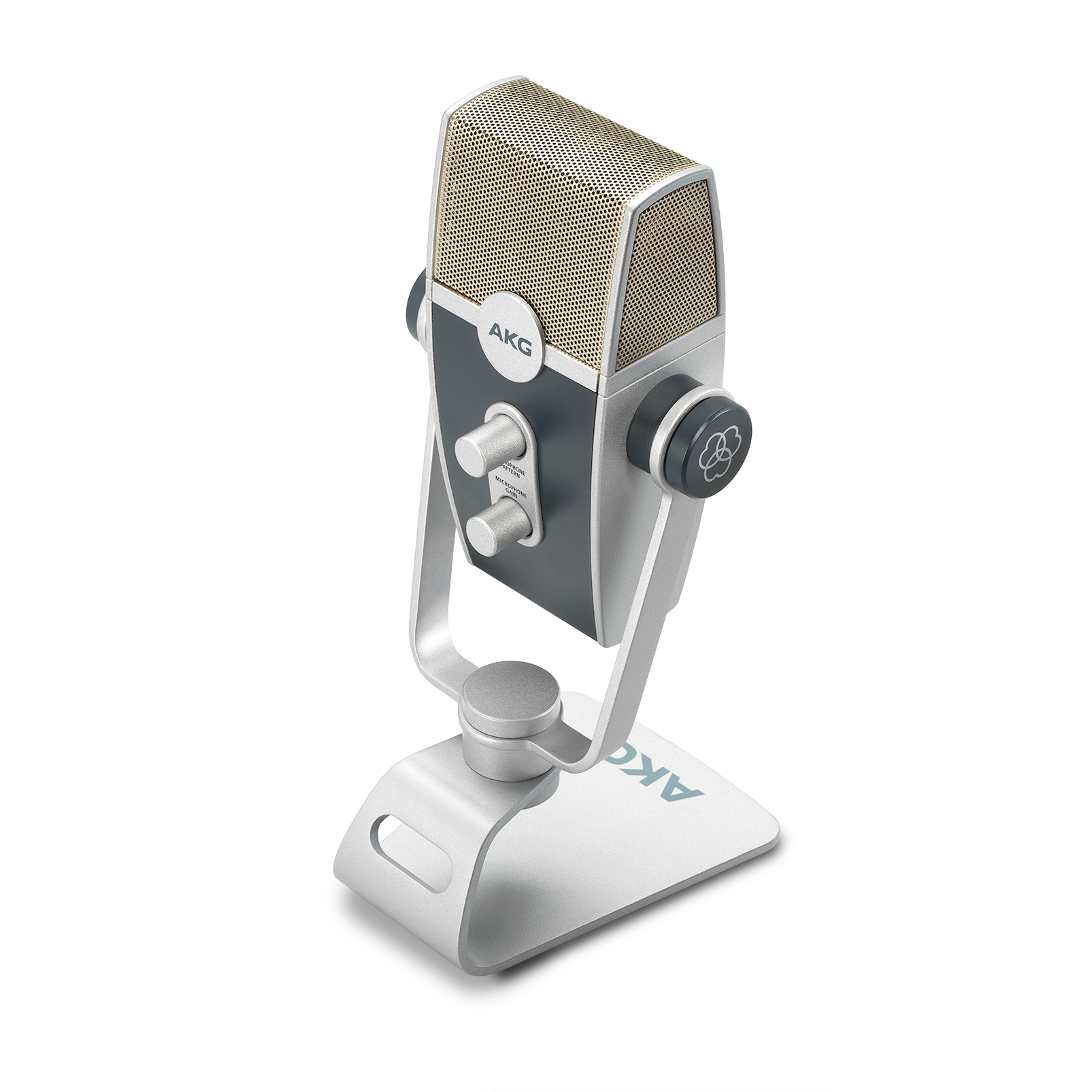 AKG Lyra - Silver - Ultra-HD Multimode USB Microphone  - Detailshot 1