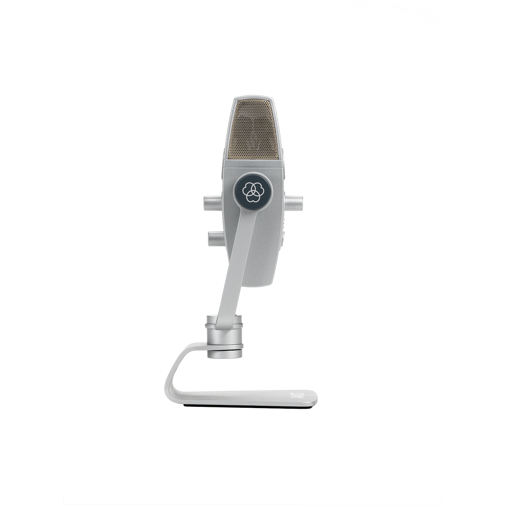 AKG Lyra - Silver - Ultra-HD Multimode USB Microphone  - Left